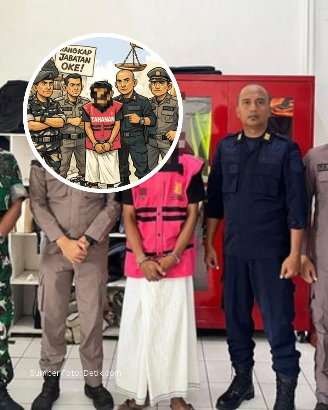 Guru Honorer Jadi Tersangka Karna Rangkap Jabatan, Negara Rugi Rp118 Juta
