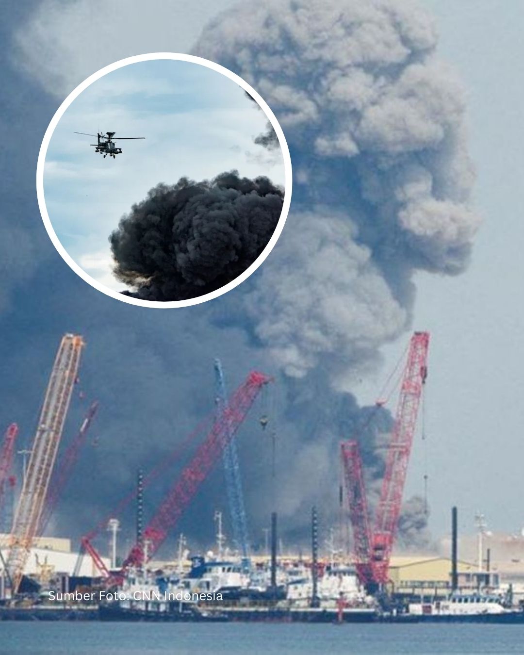 Israel & AS Lancarkan Serangan Besar ke Iran, Ledakan Guncang Teheran