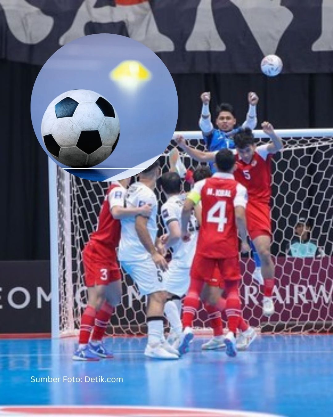 Indonesia Tantang Jepang di Semifinal Piala Asia Futsal