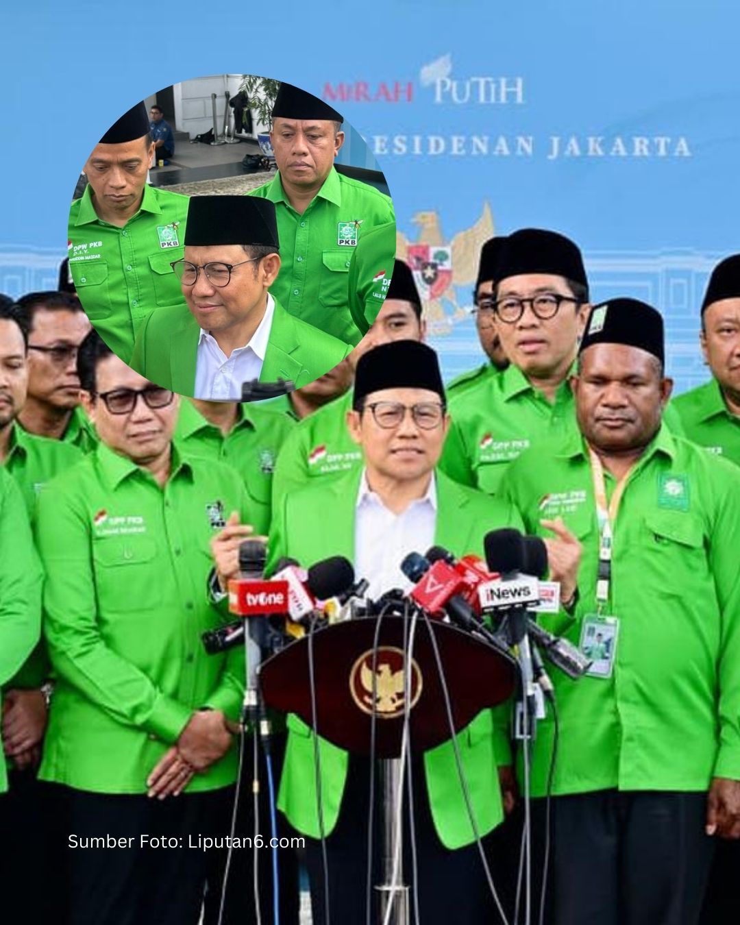 Cak Imin & Elite PKB Bahas Pilkada DPRD dan Geopolitik di Istana