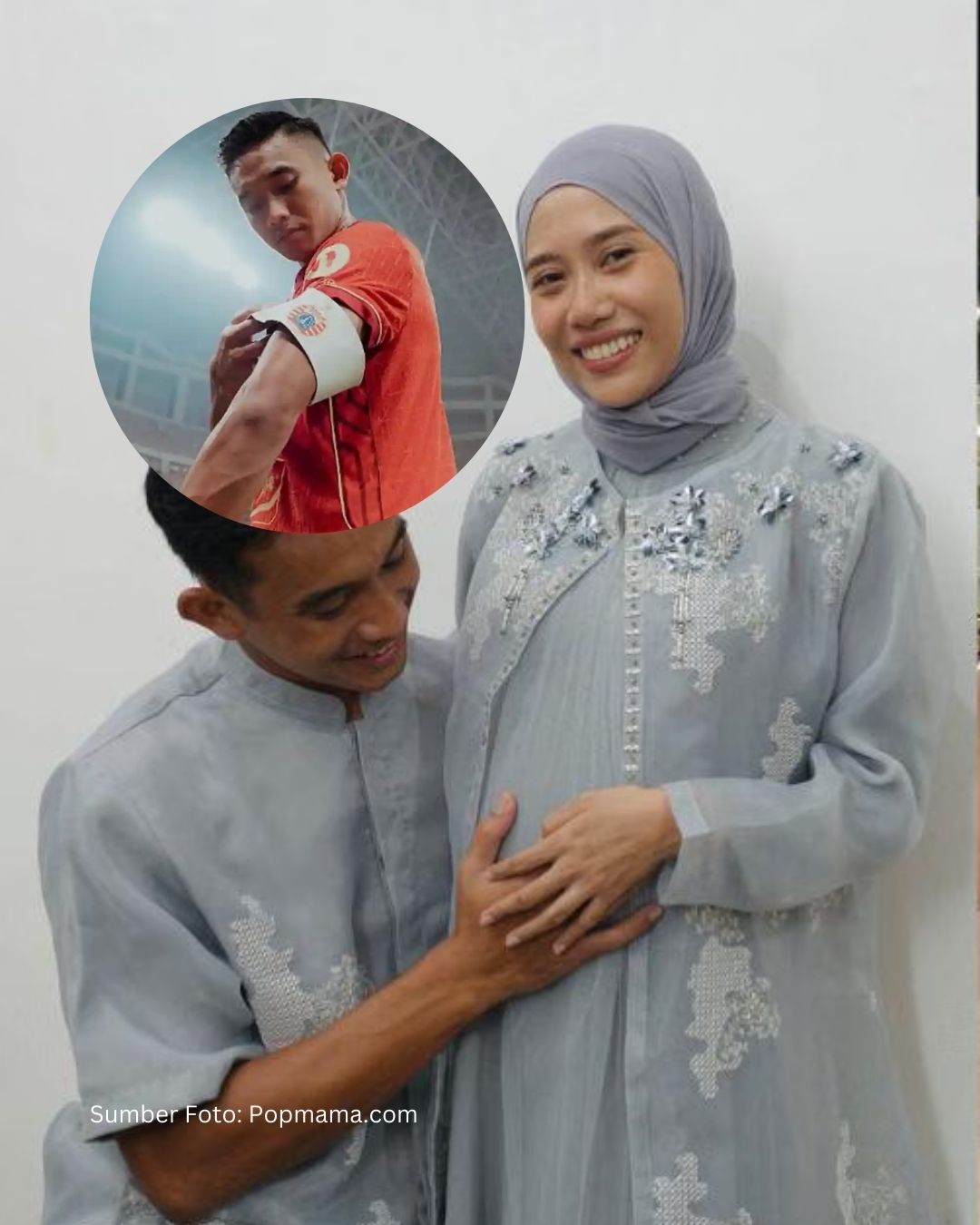 Kapten Persija Rizky Ridho Umumkan Kehamilan Anak Pertama