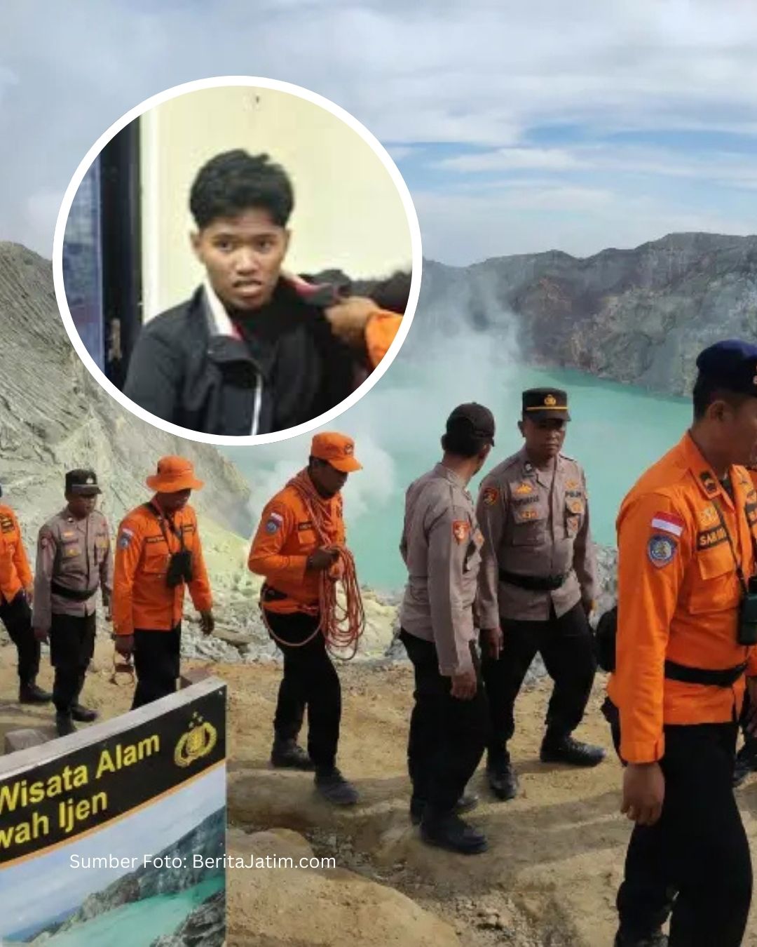 Kisah Selamatnya Dzikri Maulana Setelah 2 Hari Hilang di Kawah Ijen