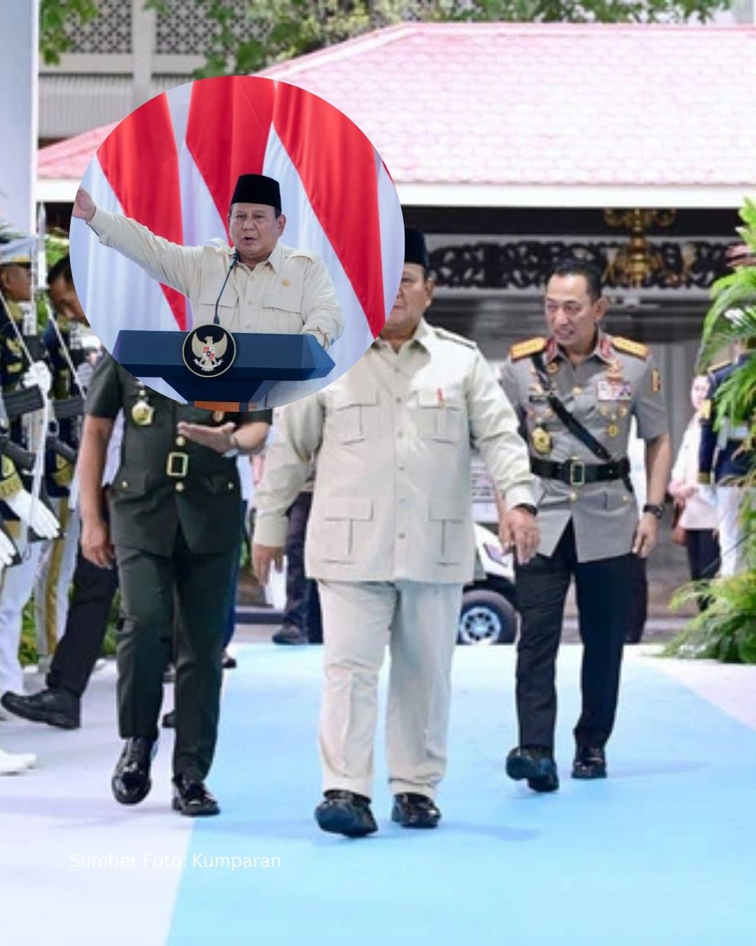 Presiden Dorong Profesionalisme TNI–Polri untuk Kepercayaan Rakyat