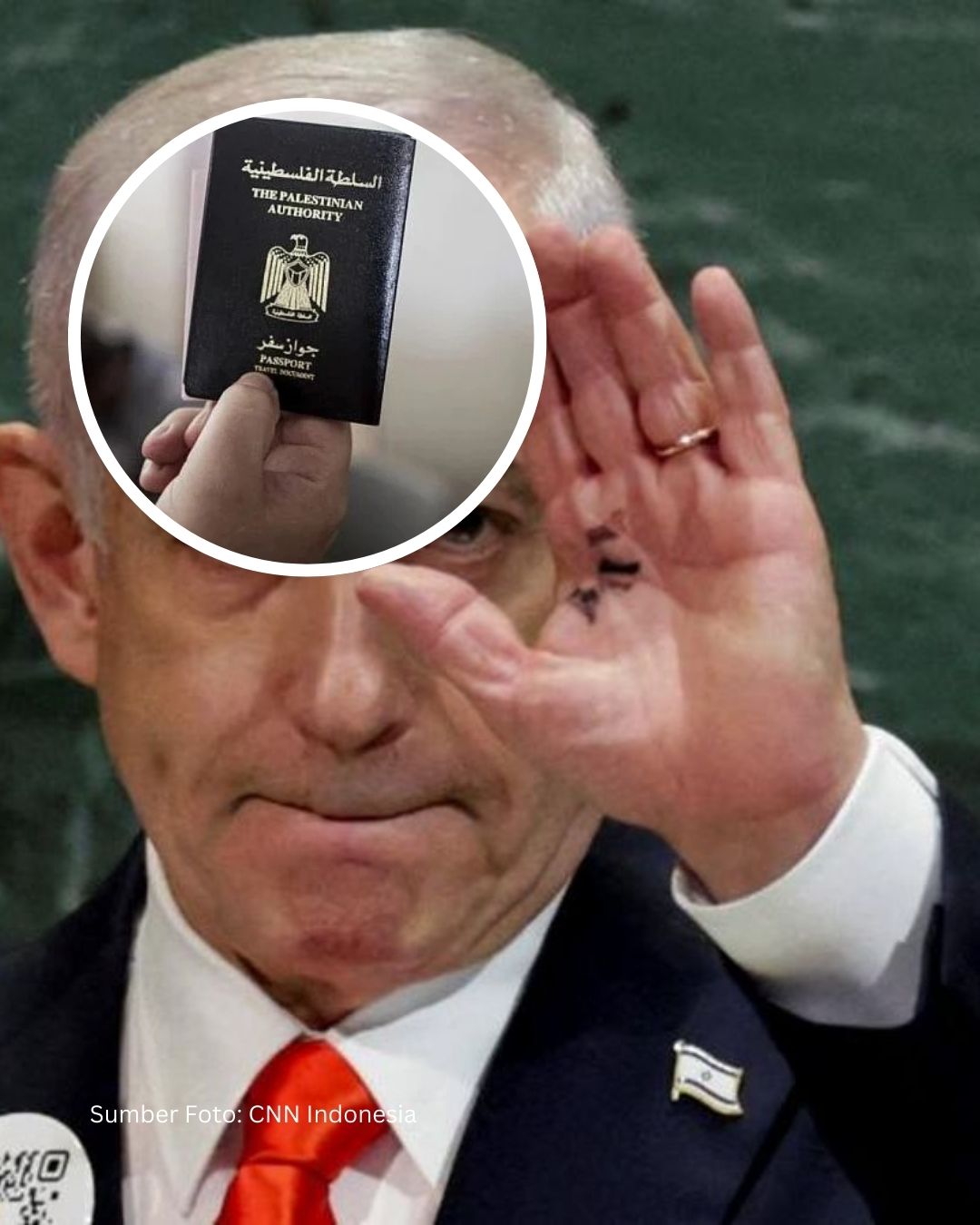 Netanyahu Ganti Cap “Negara Palestina” Jadi “Dewan Perdamaian”
