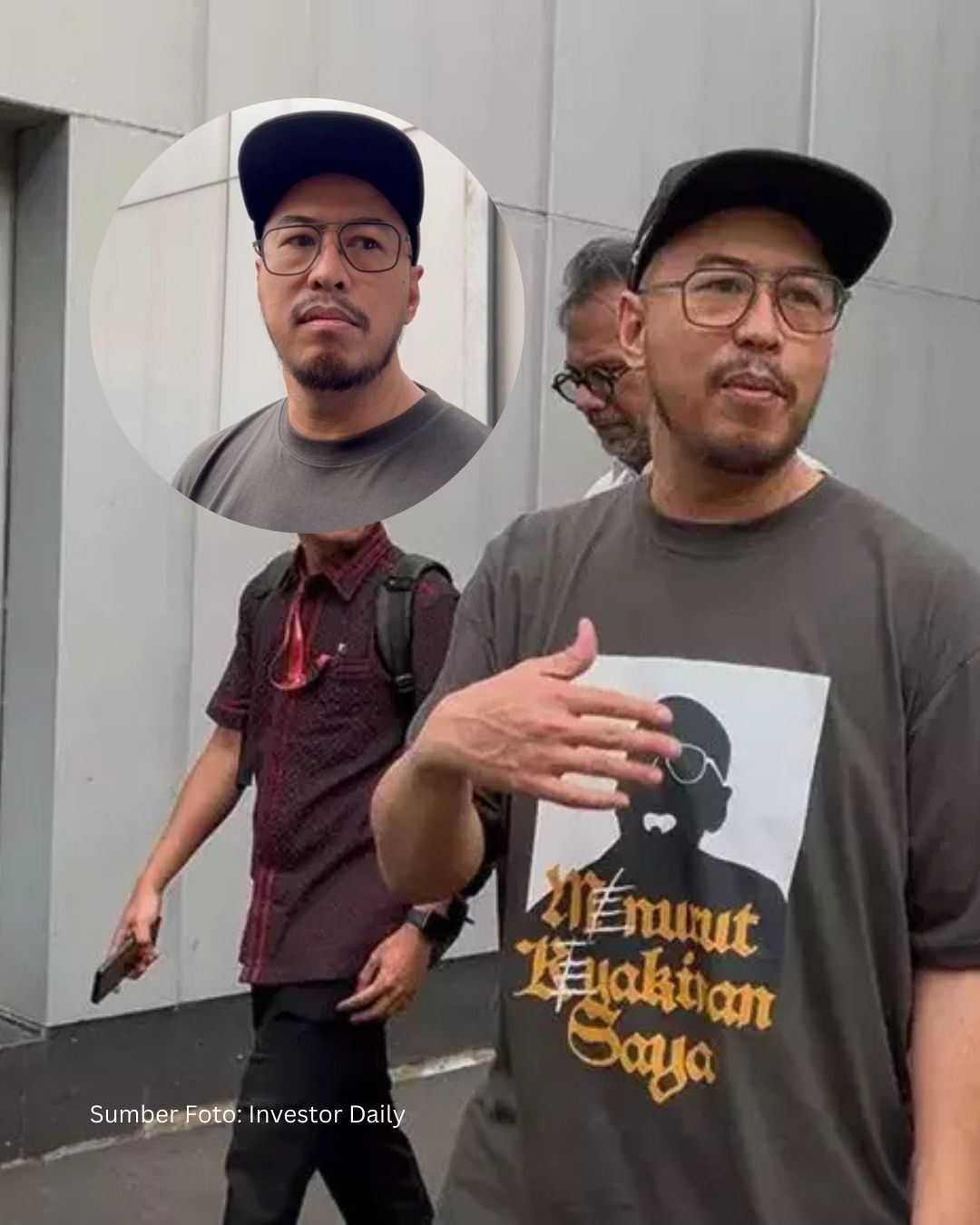 Pandji Pragiwaksono di Bareskrim: 'Saya Ikuti Prosesnya