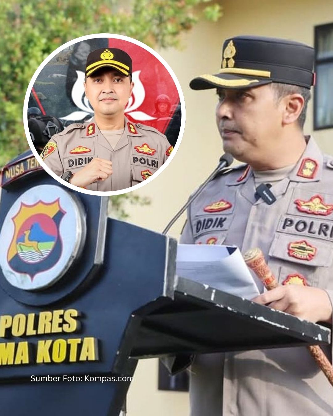 Koper Putih Buka Aib! Eks Kapolres Bima Kota Jadi Tersangka Narkoba