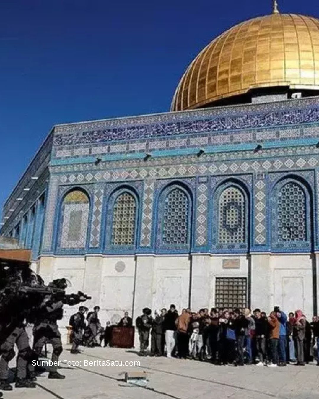 Imam Masjid Al-Aqsa Ditangkap Polisi Israel Jelang Ramadan