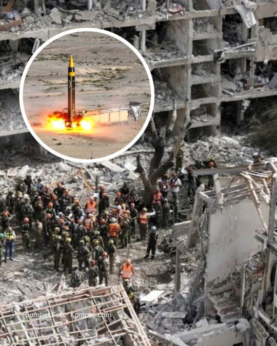 Iran Luncurkan 100+ Rudal Balistik ke Israel & Basis AS di Teluk, Sirene Darurat Seluruh Negara