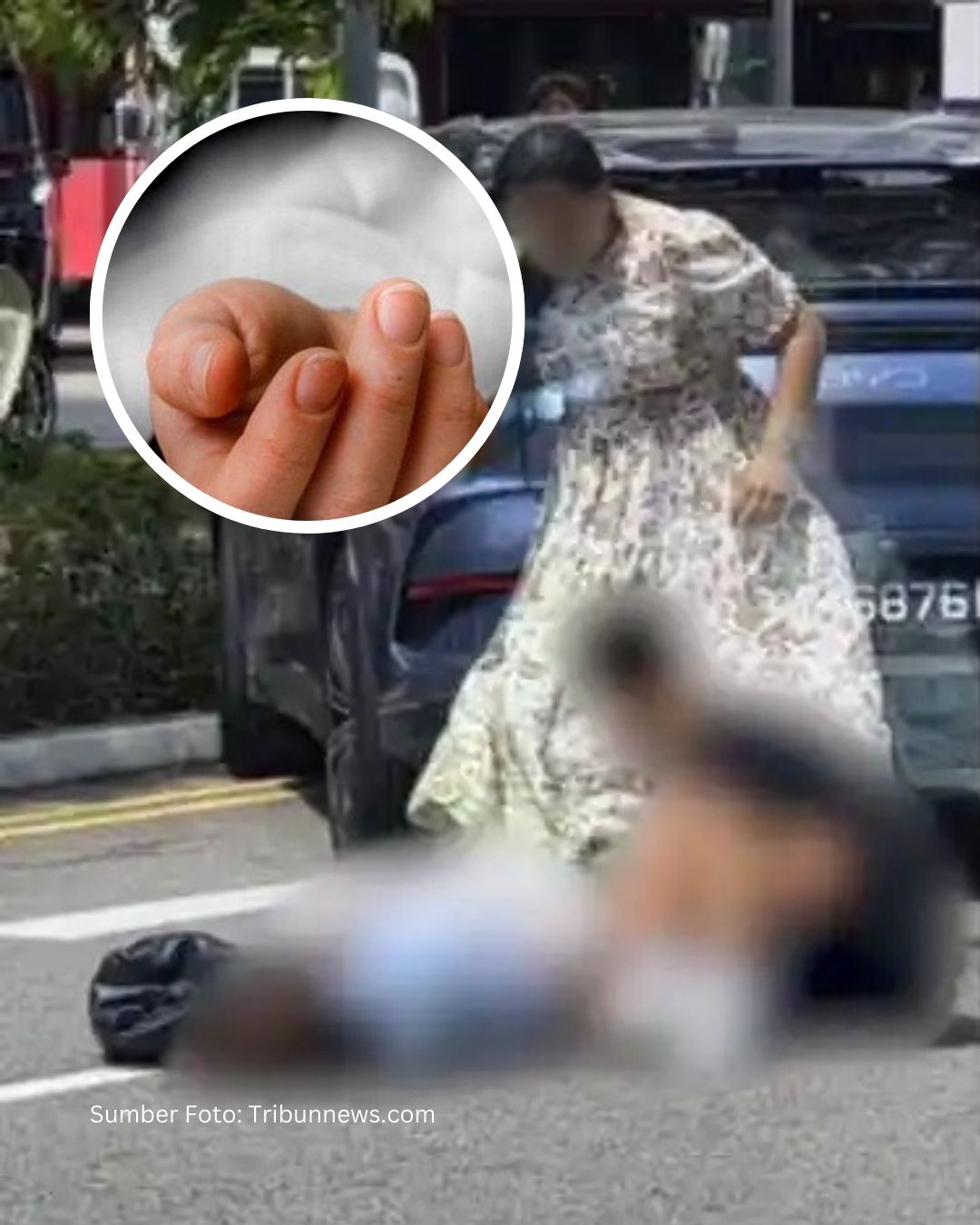 Bocah WNI Tewas Tertabrak Mobil di Chinatown Singapura