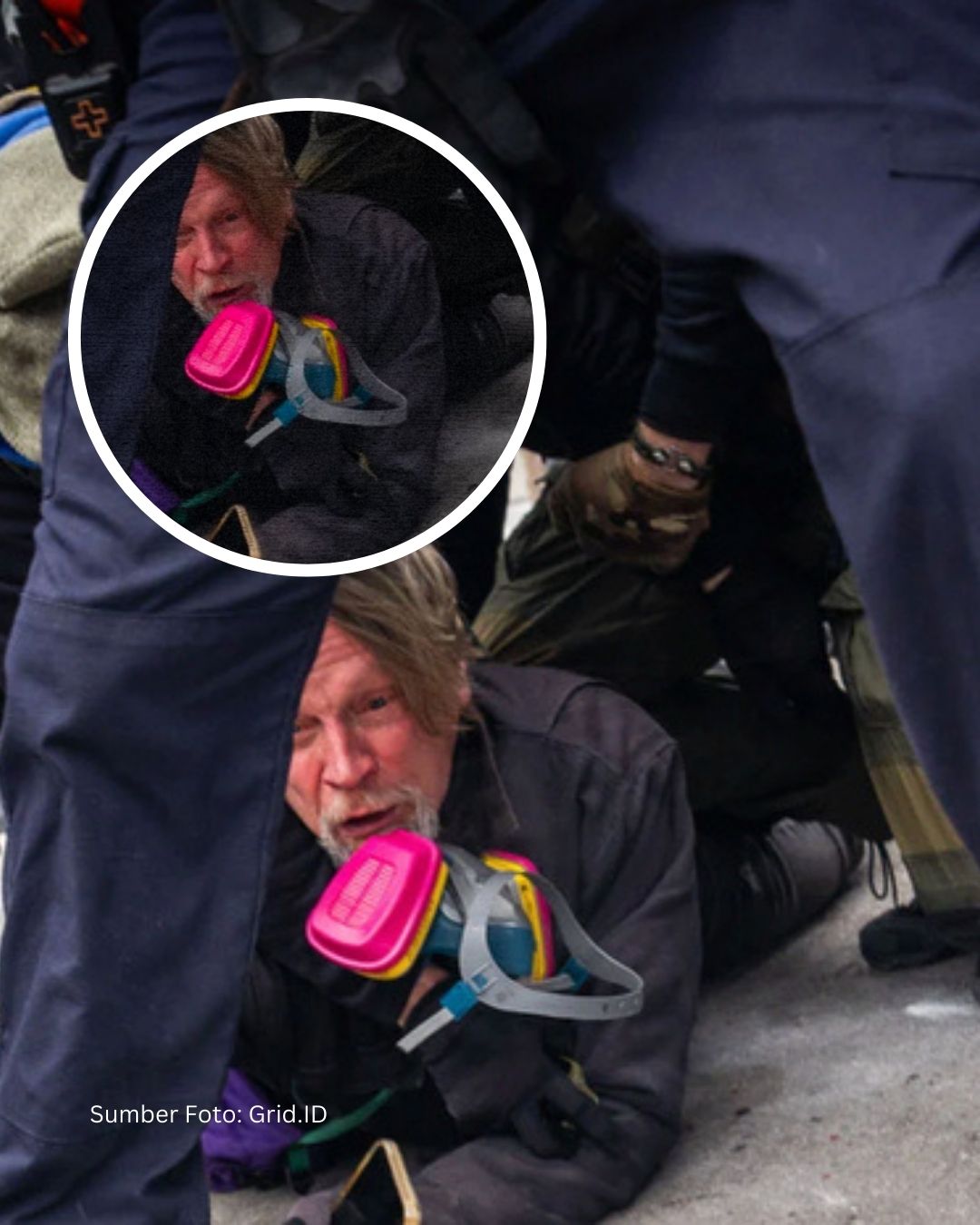 Fotojurnalis John Abernathy Alami Kekerasan Saat Liput Protes Imigrasi di Minneapolis