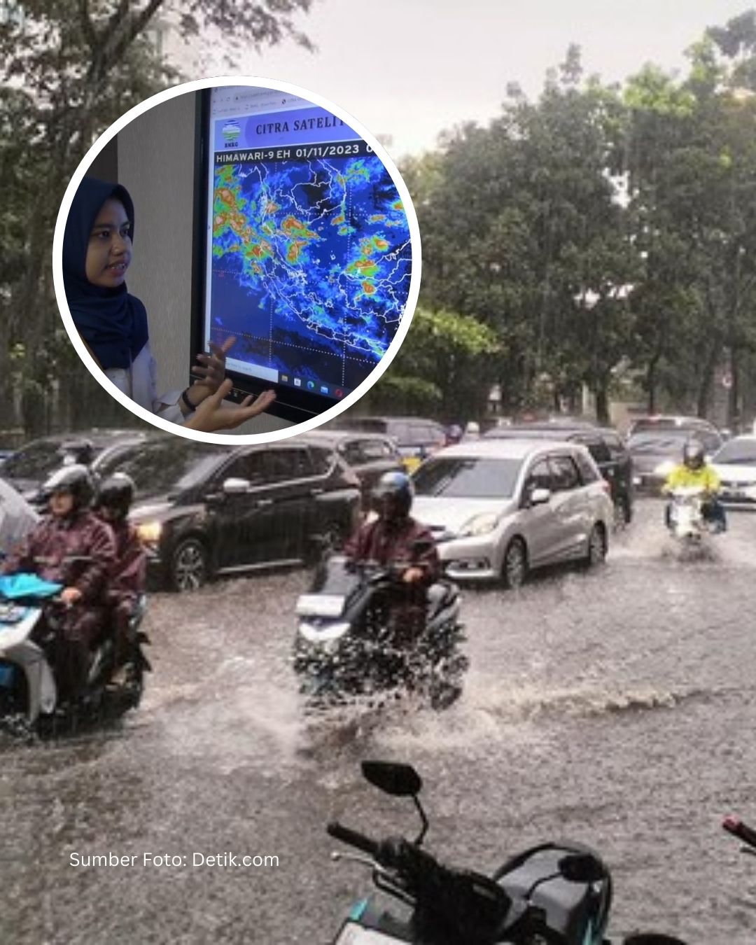 Waspada! Potensi Banjir & Longsor Imlek, BMKG Prediksi Hujan Ekstrem