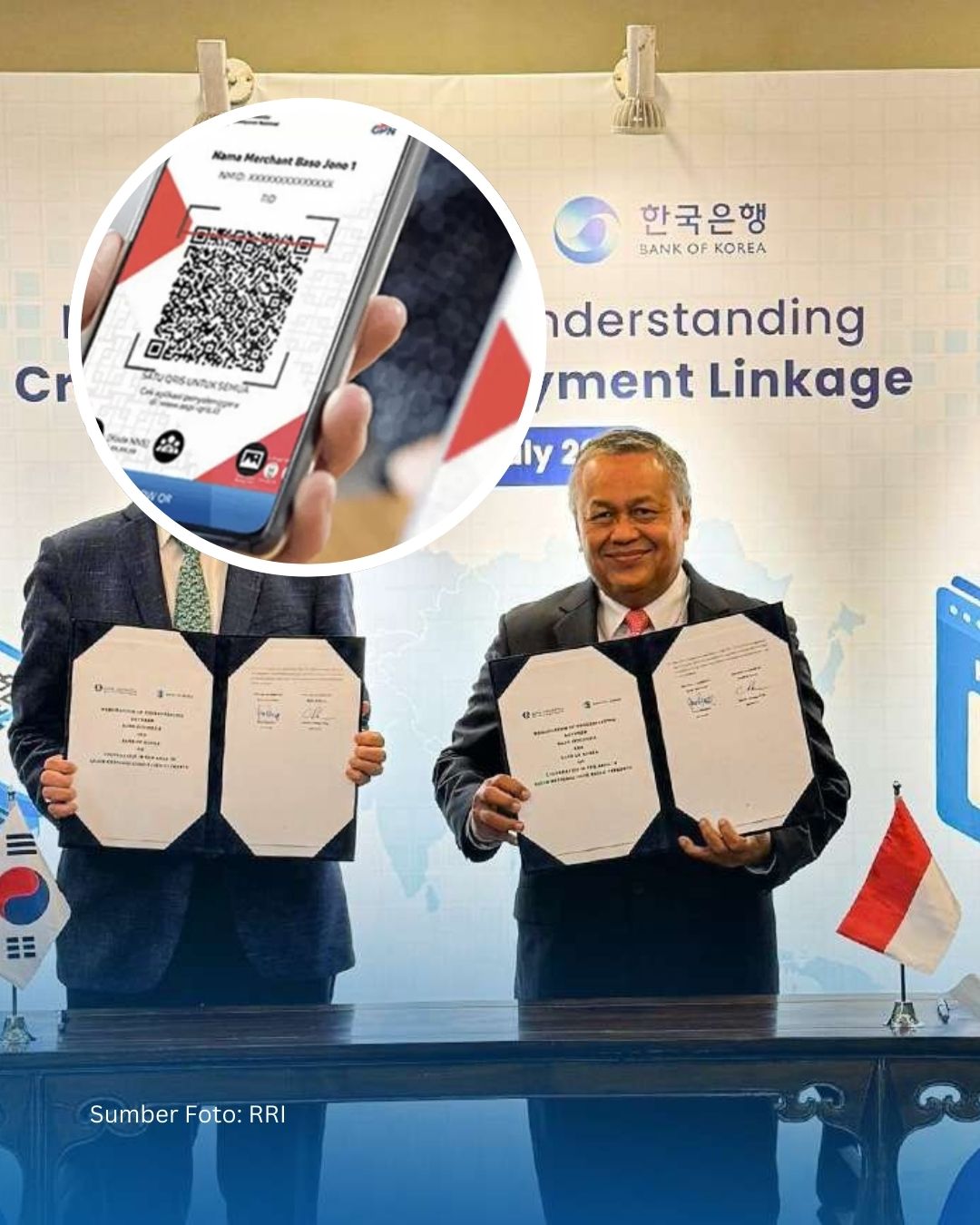 BI dan Bank of Korea Sepakati QRIS Lintas Negara, Dorong Pariwisata & Perdagangan