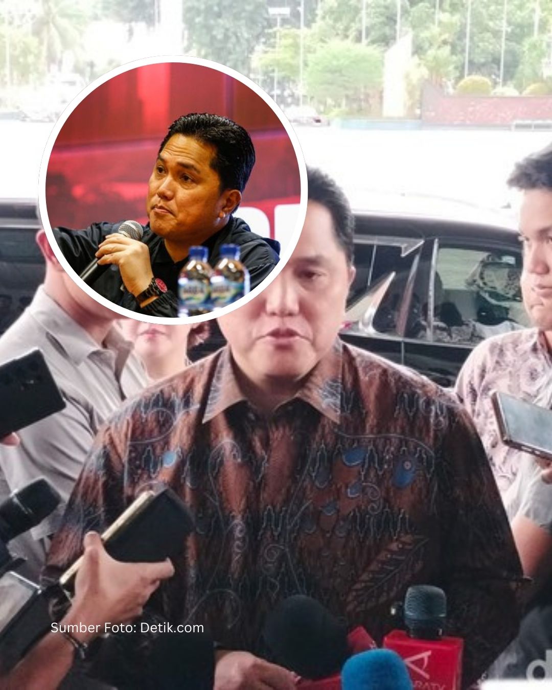 Erick Thohir Bantah Jadi Dalang Laporan FIFA atas Malaysia