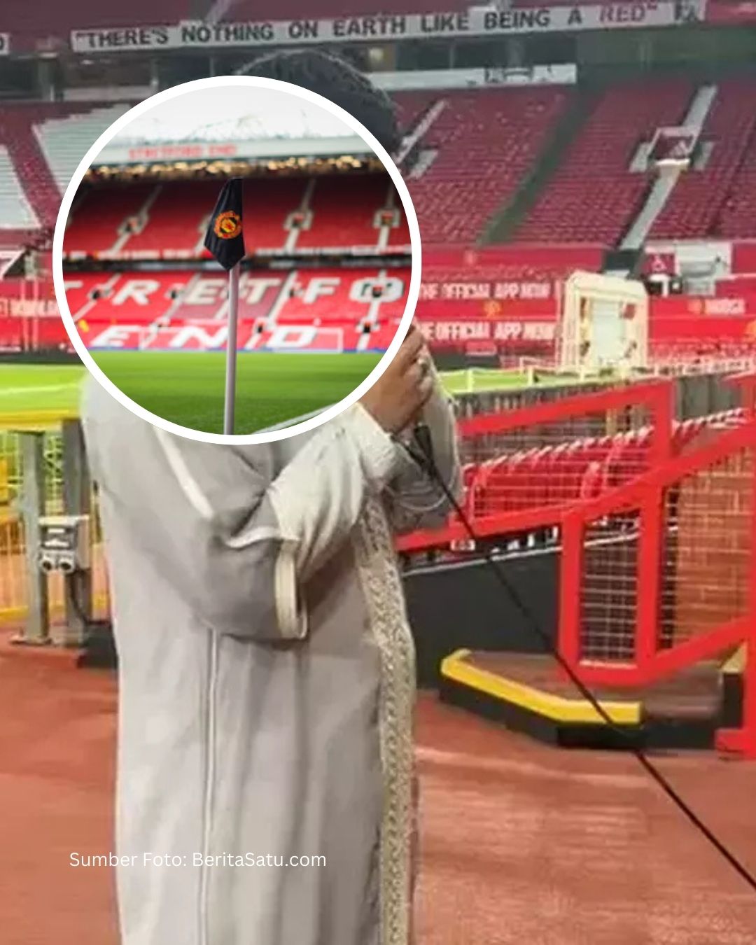 Azan Magrib Menggema di Old Trafford, Warganet Takjub