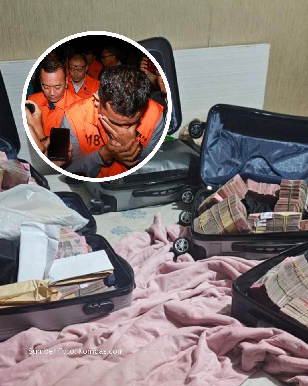 KPK Tahan Pejabat Bea Cukai, Bukti Koper Berisi Rp5 Miliar