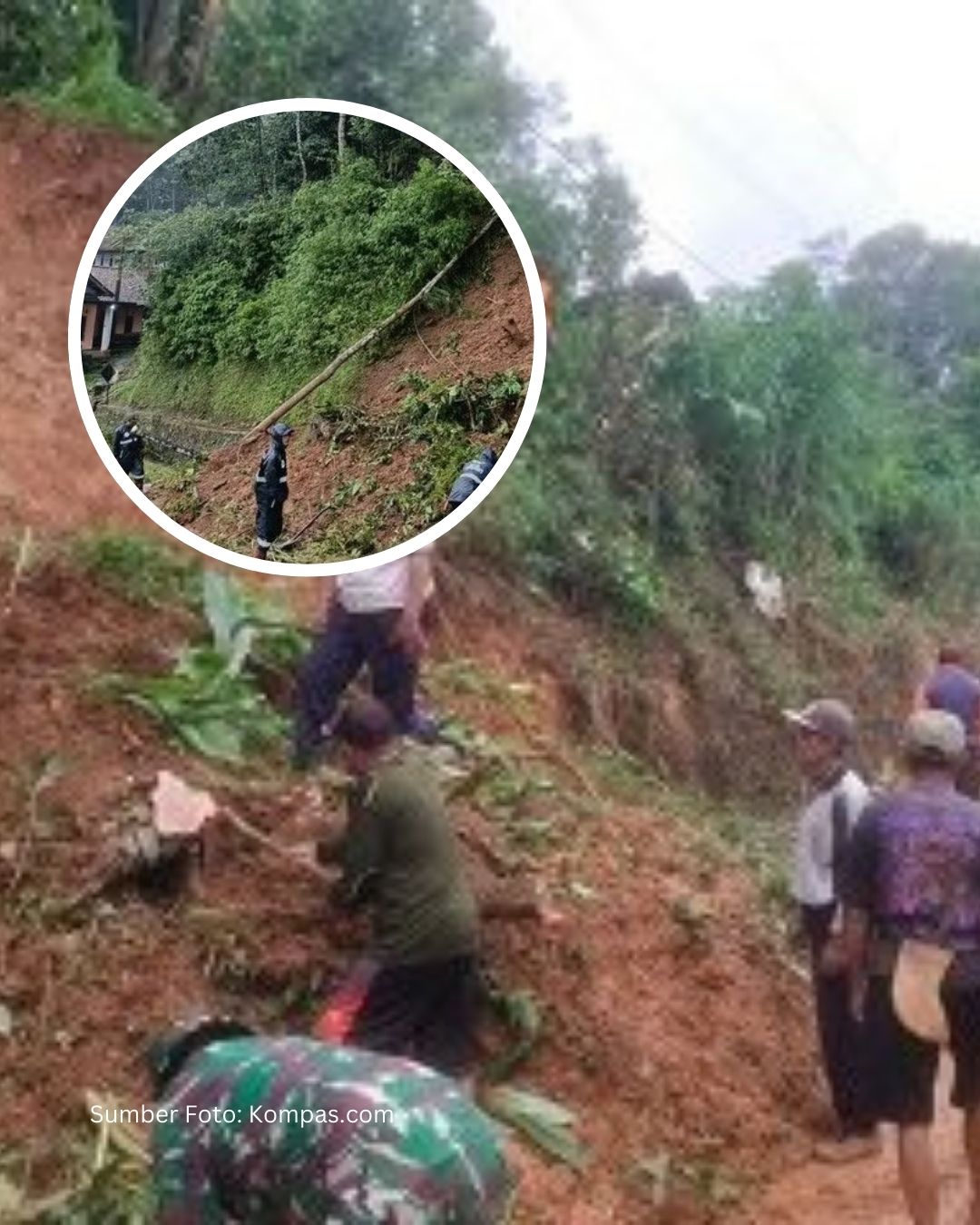 Longsor & Banjir Tasikmalaya Hari Ini – Rumah Ambles, Warga Jabar Menjerit