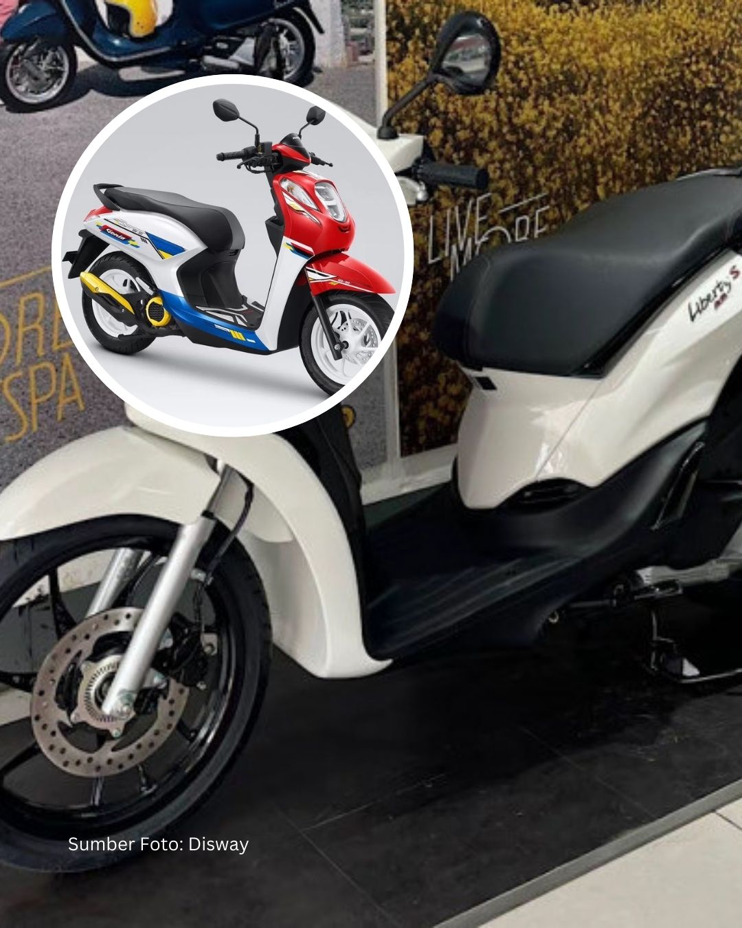 Honda Genio Segarkan Tampilan, Hadirkan Warna Vibrant Tri-Tone & Black-White