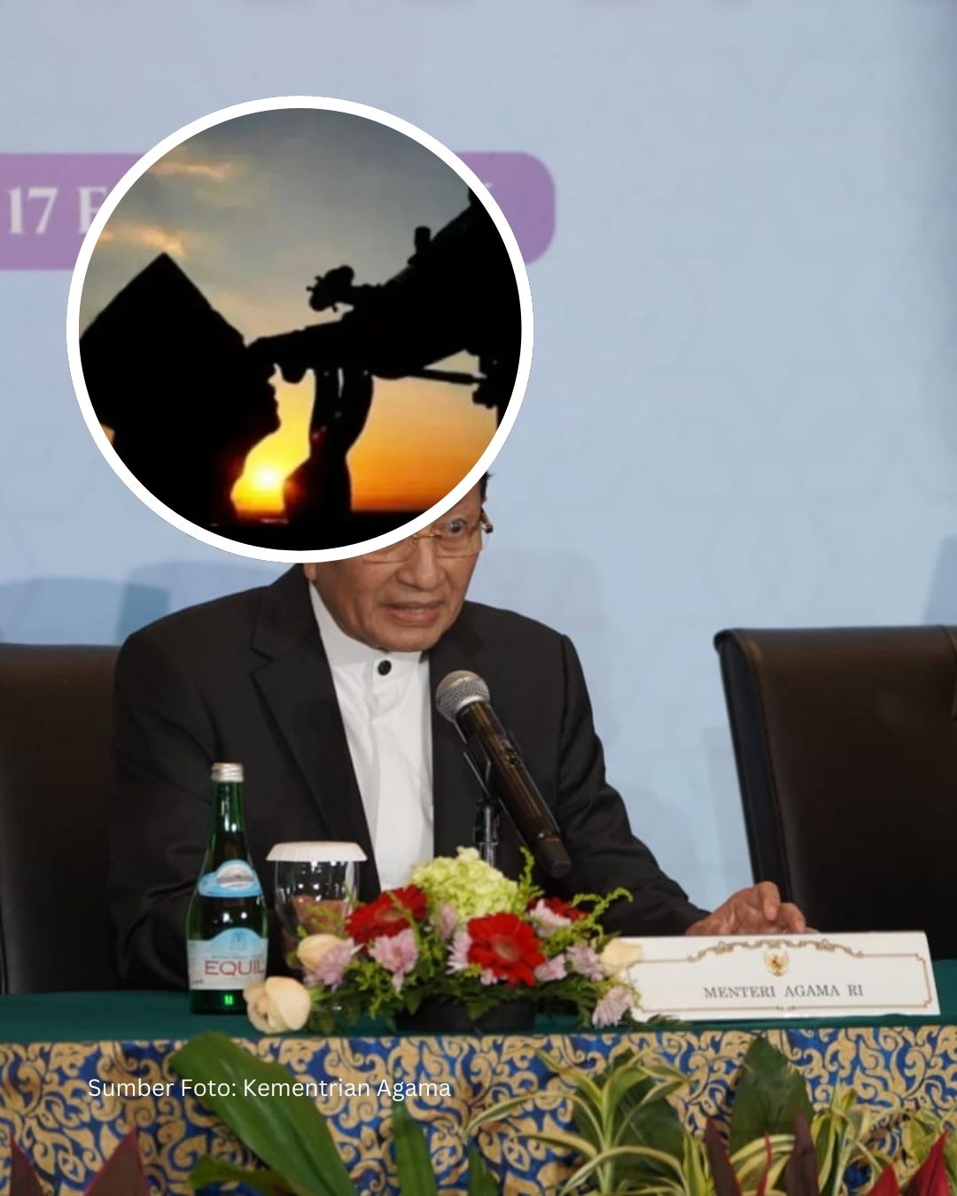 Kemenag Tetapkan 1 Ramadan 1447 H Jatuh pada 19 Februari 2026