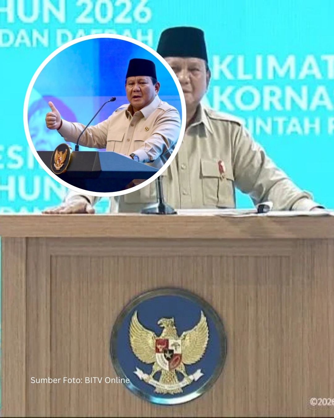 Prabowo: Indonesia Tolak Dikte Asing, Bukan Ajakan Membenci