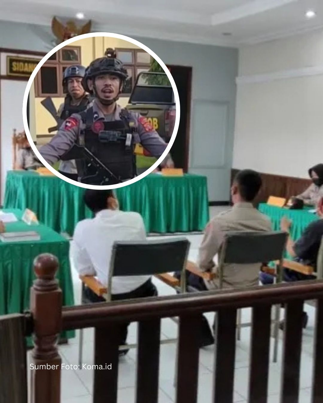 Komisi Kode Etik Polri Sidangkan Anggota Brimob Tersangka Penganiayaan