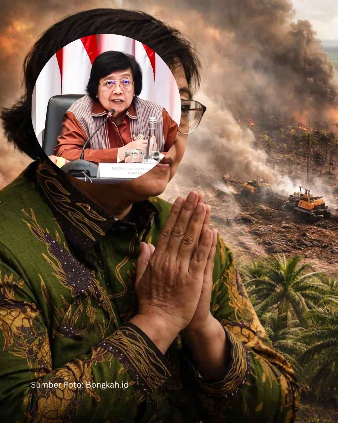 Rumah Eks Menteri LHK Siti Nurbaya Digeledah Kejagung Terkait Korupsi Sawit!