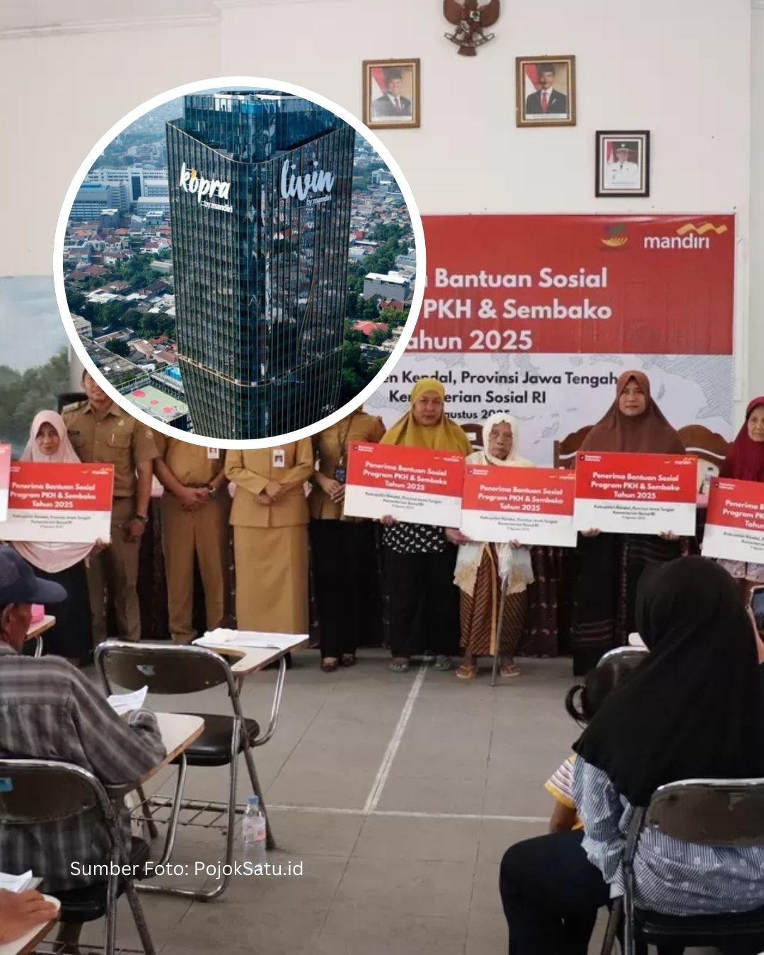 Bank Mandiri Salurkan Rp15,1 Triliun Bansos untuk 7,45 Juta KPM