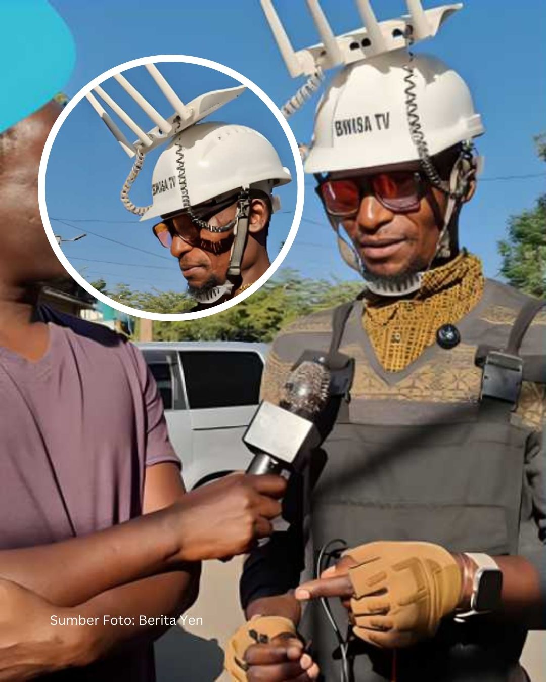 Kisah Petani Muda Kenya Viral Jual Hotspot WiFi dengan Router di Atas Helm