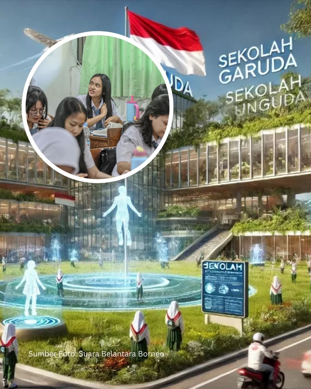 4 SMA Unggul Garuda Dibangun di Daerah Terpencil, Rampung Juni 2026