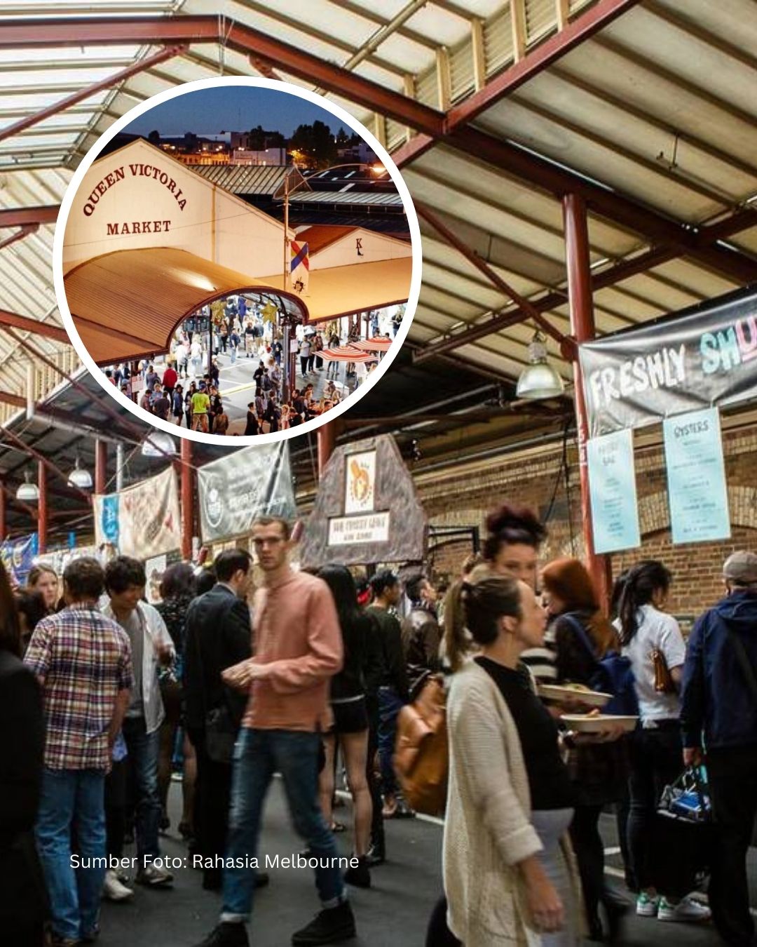 Queen Victoria Market Gelar Ramadan Night Market Perdana