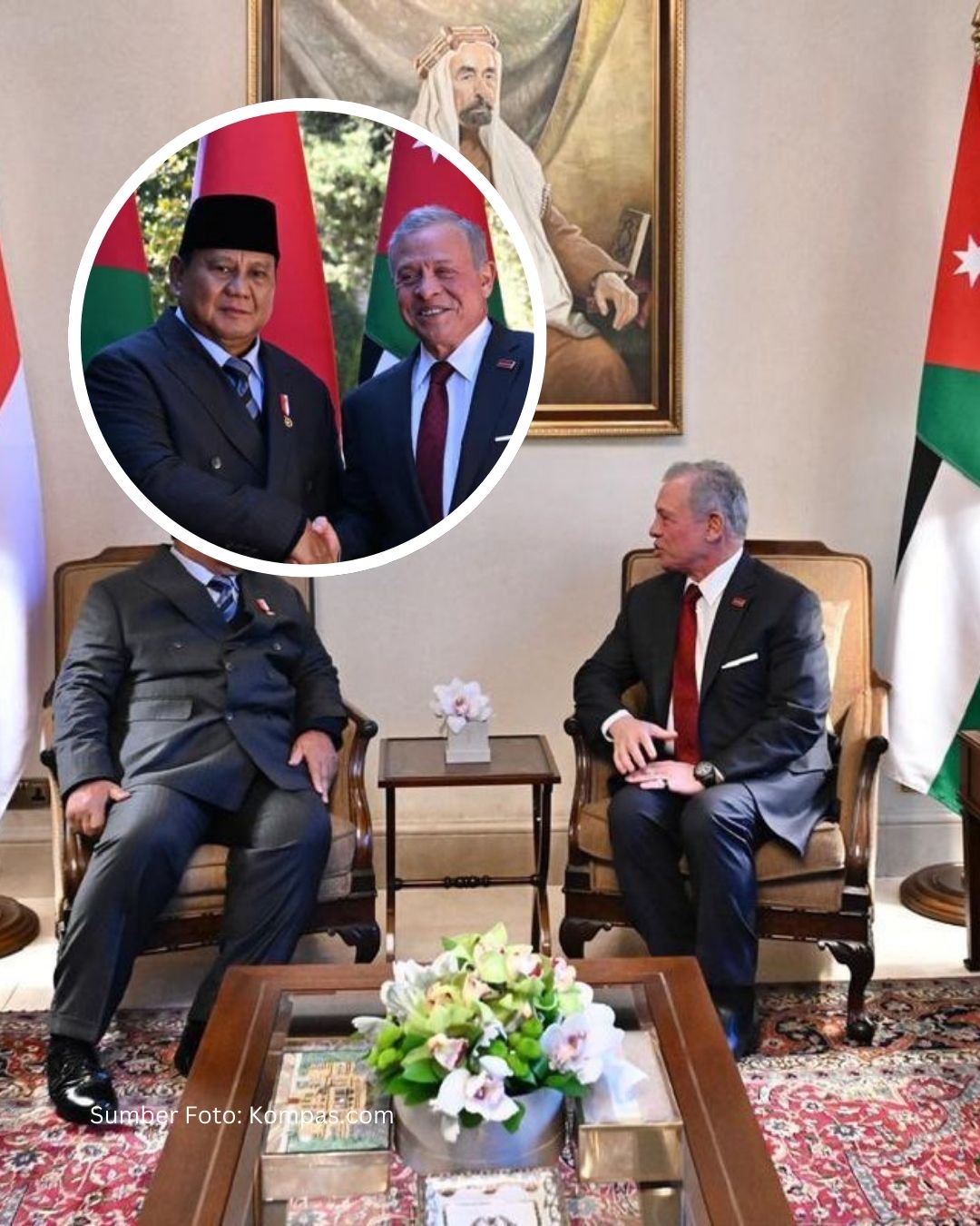 Pertemuan Amman: Prabowo Dorong Solusi Dua Negara untuk Palestina