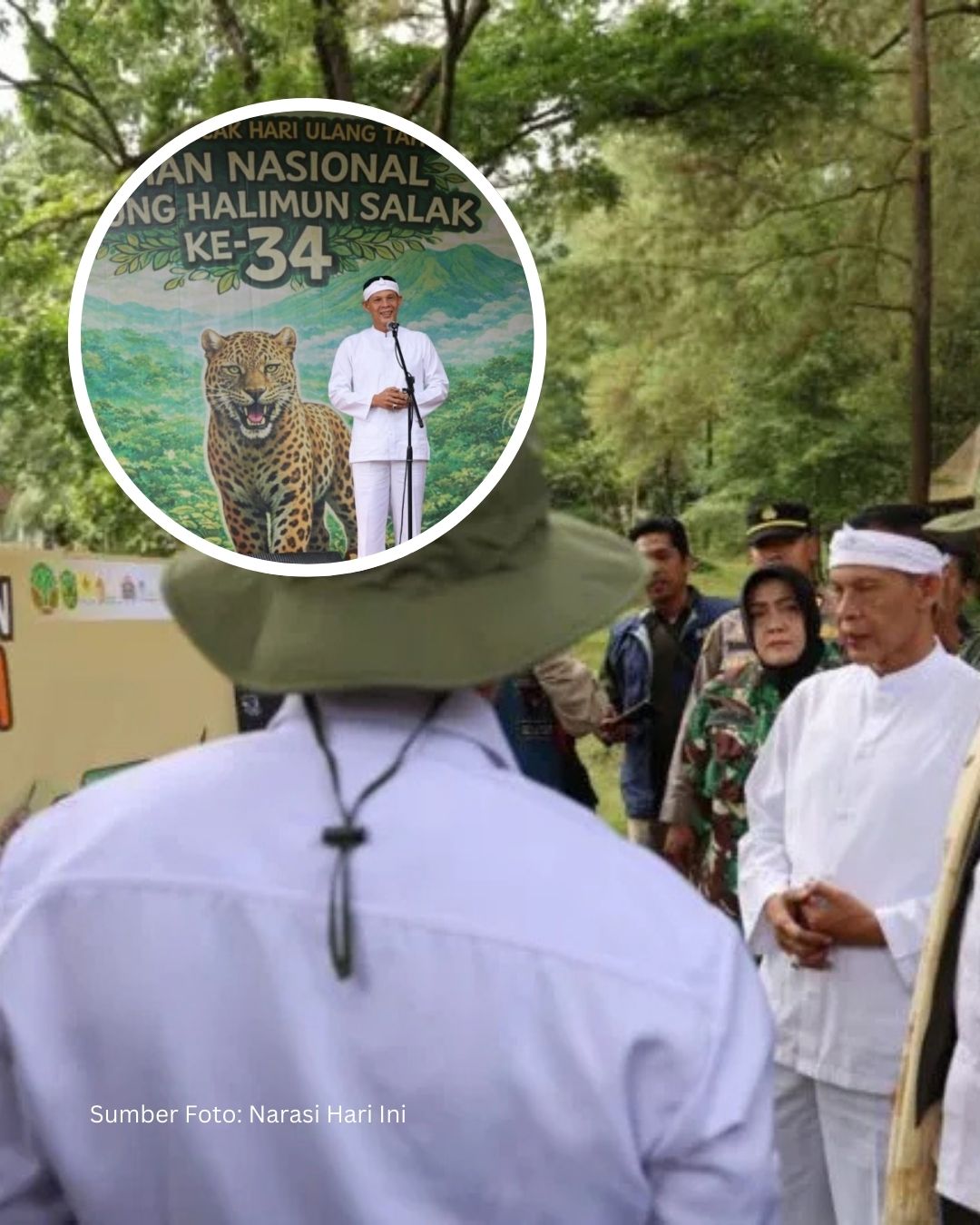 HUT ke-34 Taman Nasional Gunung Halimun Salak: Komitmen Perkuat Konservasi Hutan Jawa!