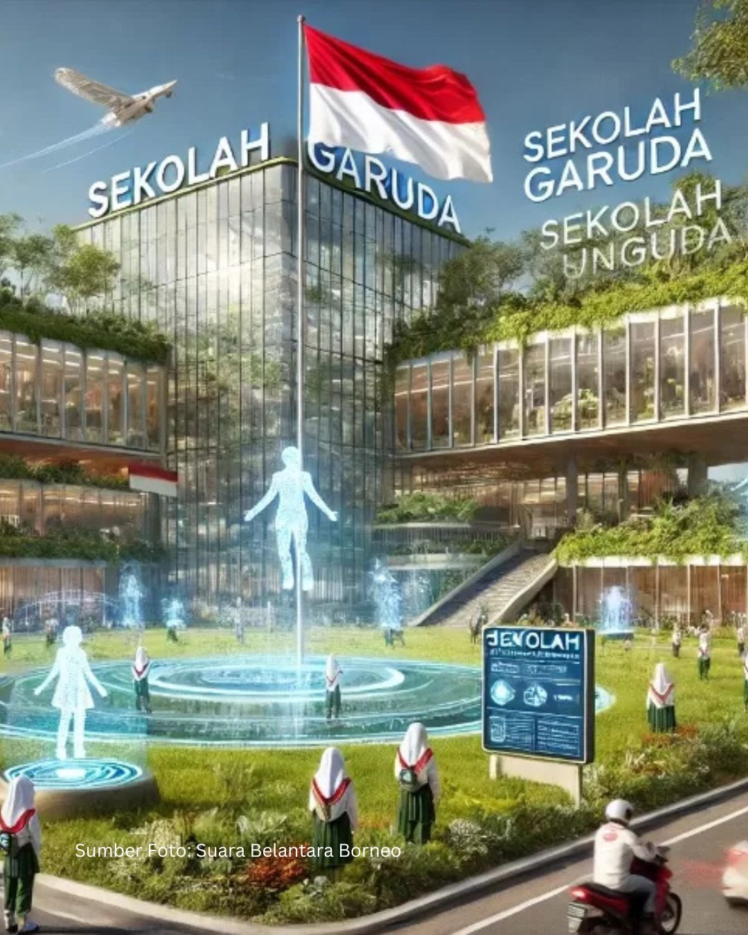 4 SMA Unggul Garuda Dibangun di Daerah Terpencil, Rampung Juni 2026