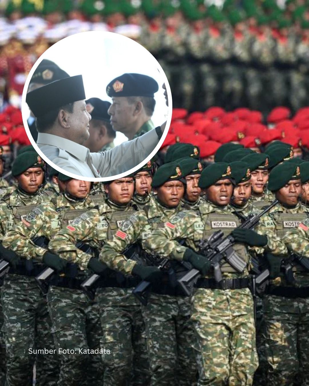 Prabowo Putuskan Jumlah Pasukan TNI ke Gaza Akhir Februari