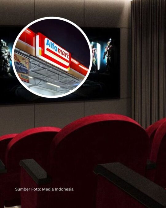 Layar Digi & Alfamart Luncurkan Micro Cinema Digital