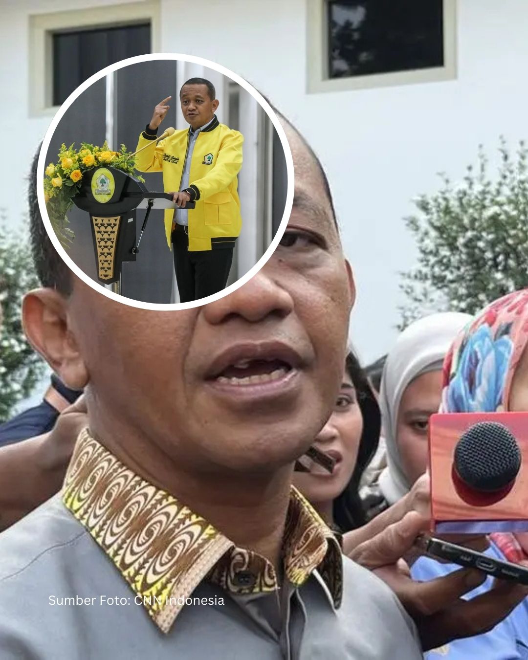 Bahlil Lahadalia Mantap Maju Caleg DPR RI dari Papua 2029