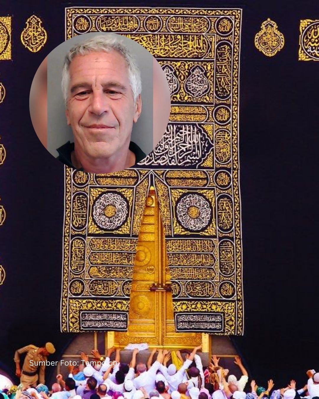 Dokumen Epstein Ungkap Kepemilikan Kiswah Ka'bah, Publik Murka