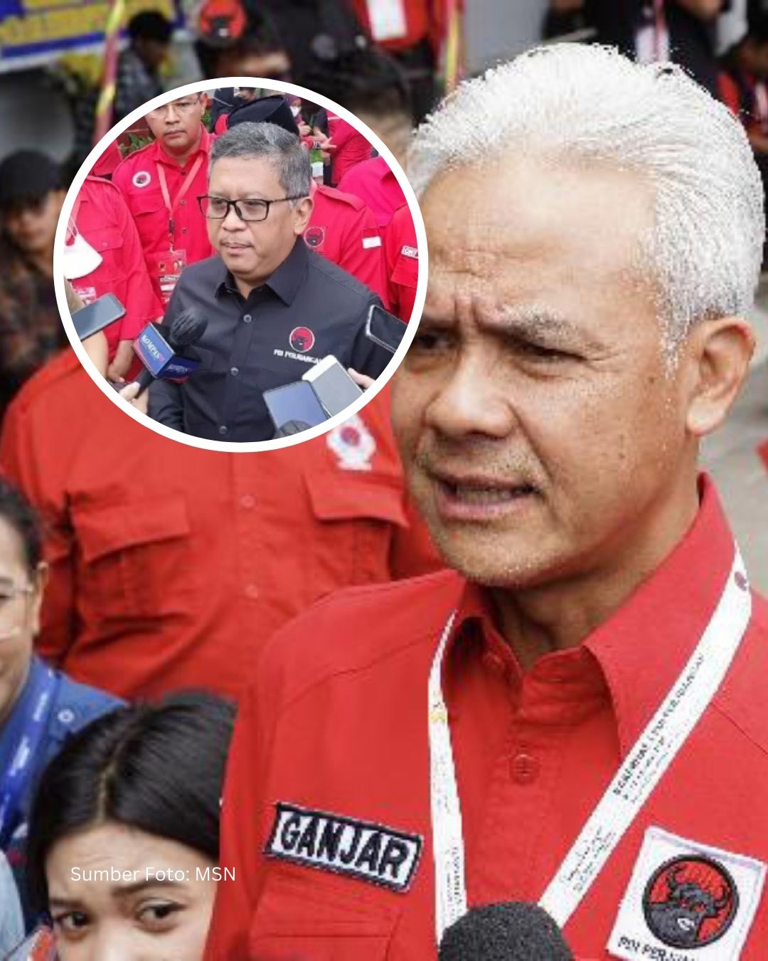 PDIP Santai Soal Ganjar Masuk Bursa Capres 2029, Fokus Utama Kerja untuk Rakyat