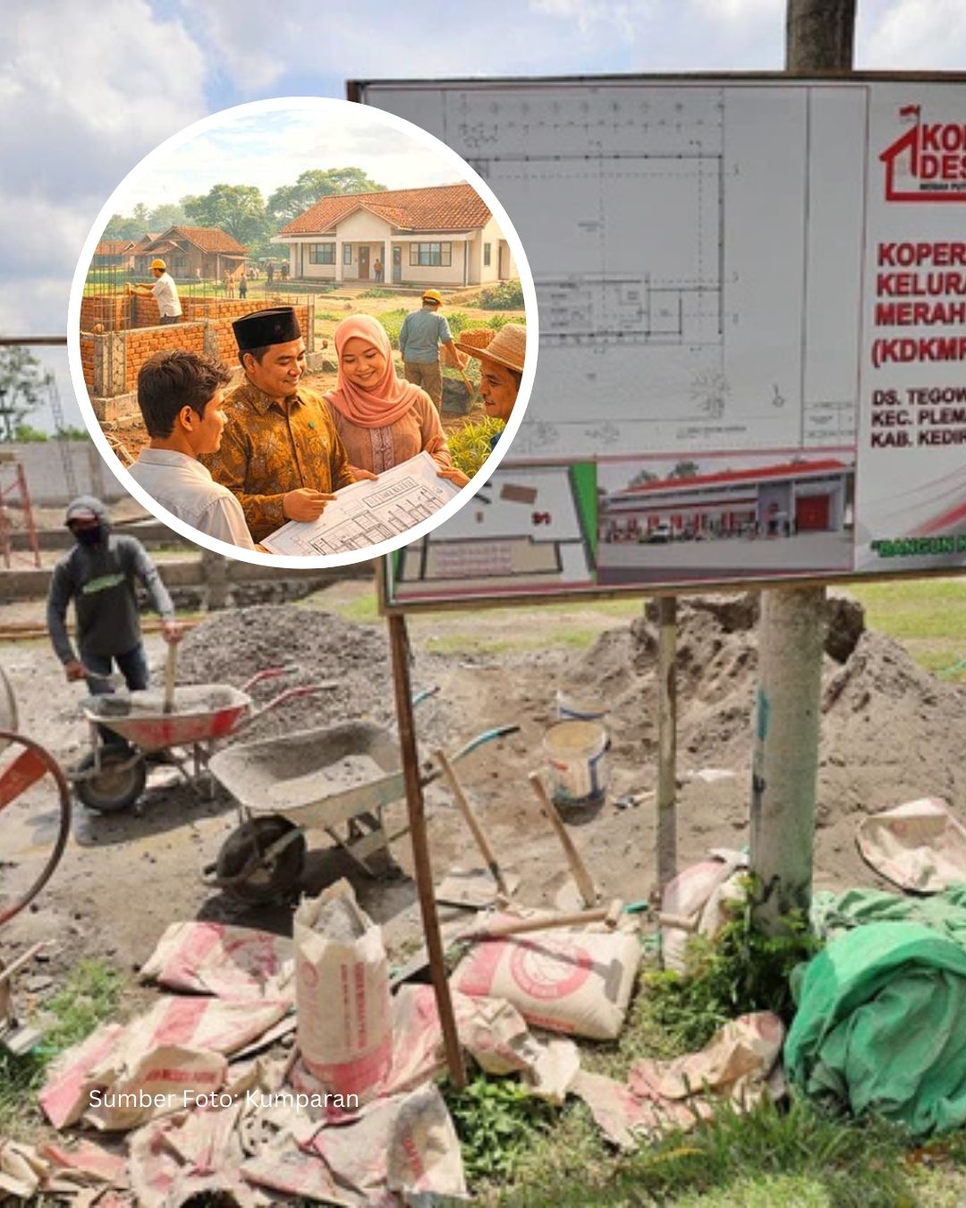 Rp34,57 Triliun Dana Desa 2026 Dialokasikan untuk Koperasi Merah Putih