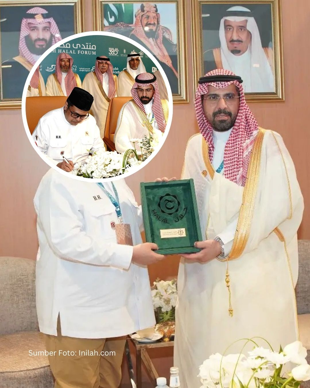 BPJPH & Saudi Halal Center Tandatangani Kerja Sama Strategis di Makkah