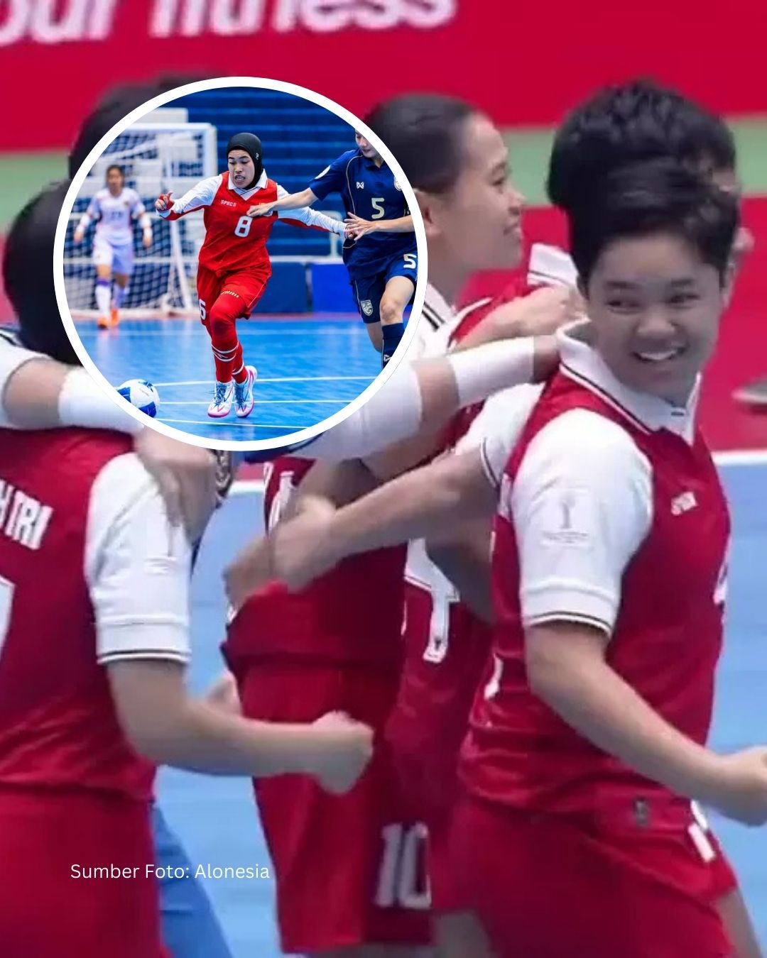 Timnas Futsal Putri Indonesia Lolos Semifinal AFF Futsal Putri 2026: Malaysia Dibantai Thailand 0-8!