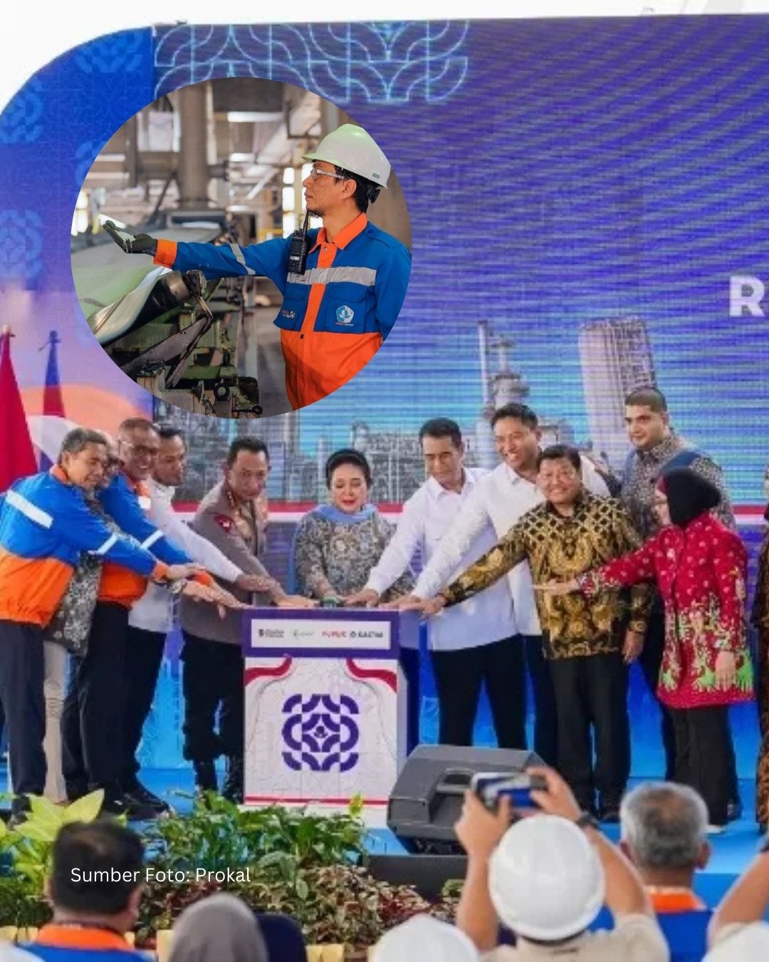 Pupuk Indonesia Revamping Pabrik Ammonia Tertua di Bontang