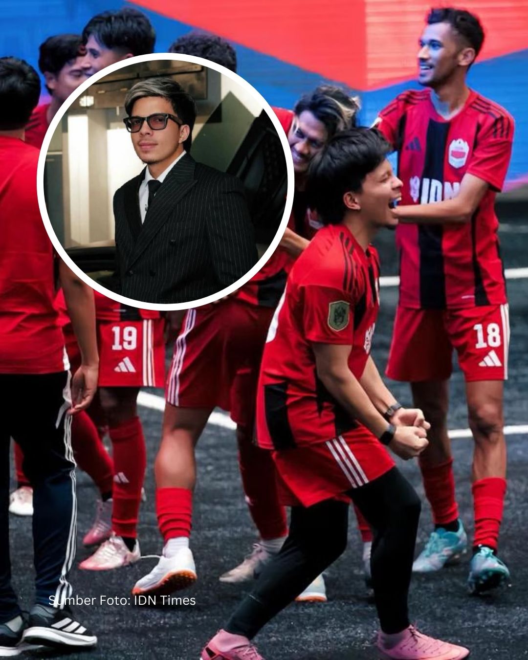 Nominal Unik, Dukungan Spesial Atta untuk Timnas Futsal Indonesia