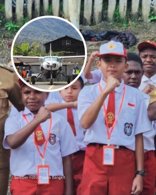 Bandara Karubaga Jadi Jalur Utama, Pendidikan di Tengah Tantangan Infrastruktur
