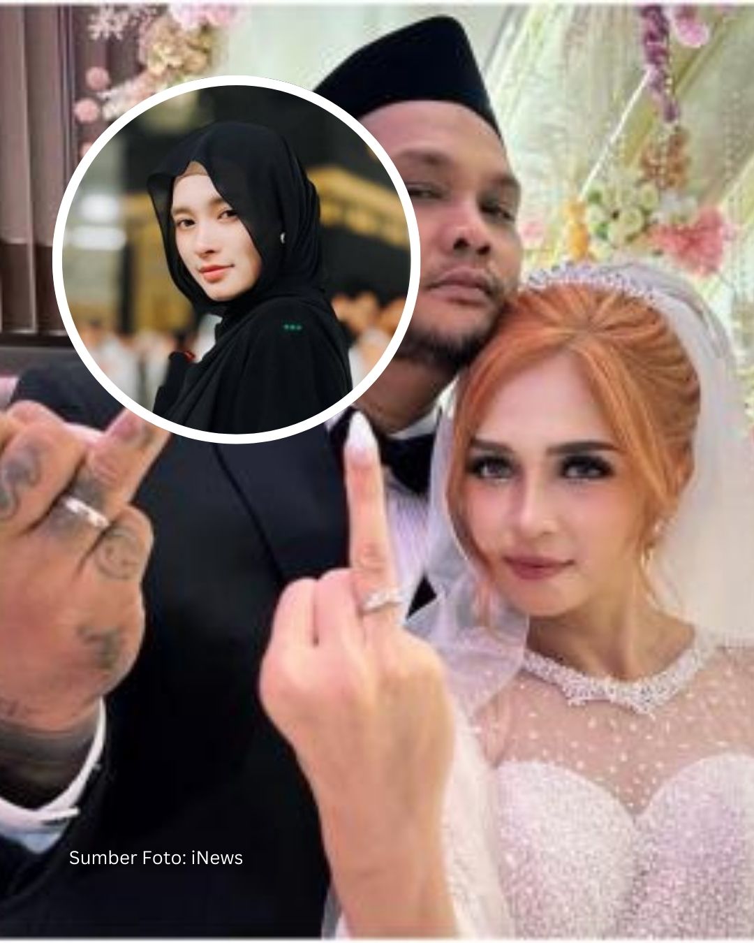 Sikap Dewasa Inara Rusli di Pernikahan Virgoun–Lindi Tuai Pujian Netizen