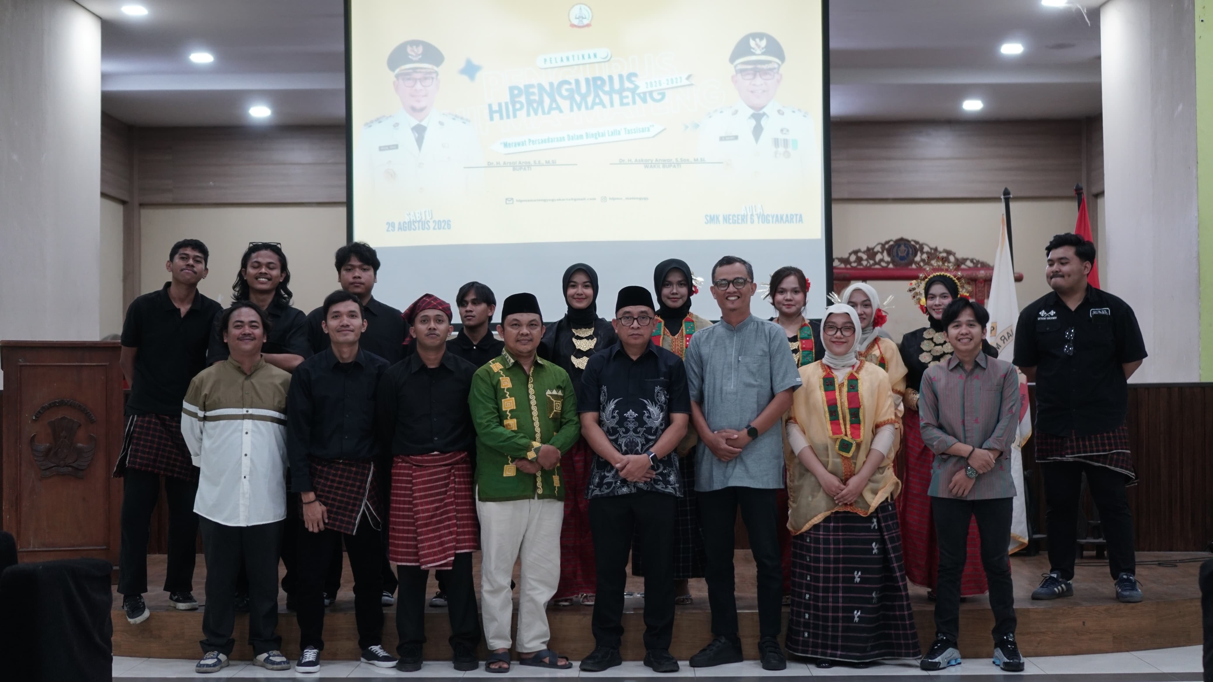 Dilantik Wabup Mamuju Tengah, HIPMA-MATENG Yogyakarta Desak Beasiswa dan Pelestarian Budaya
