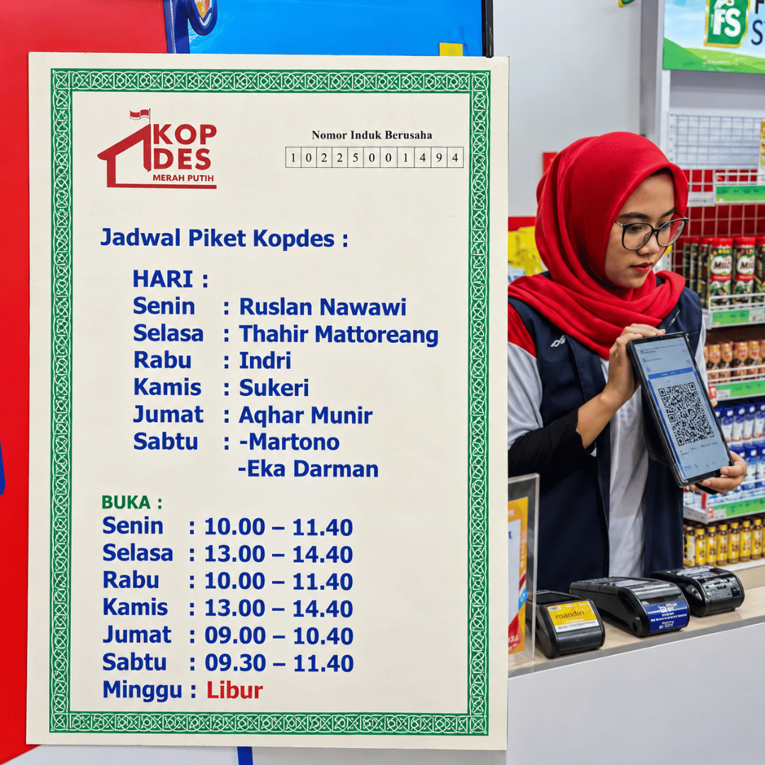 Jadwal Piket Kopdes Merah Putih Viral, Benarkah Pegawai Hanya Buka Sekitar 2 Jam Sehari?