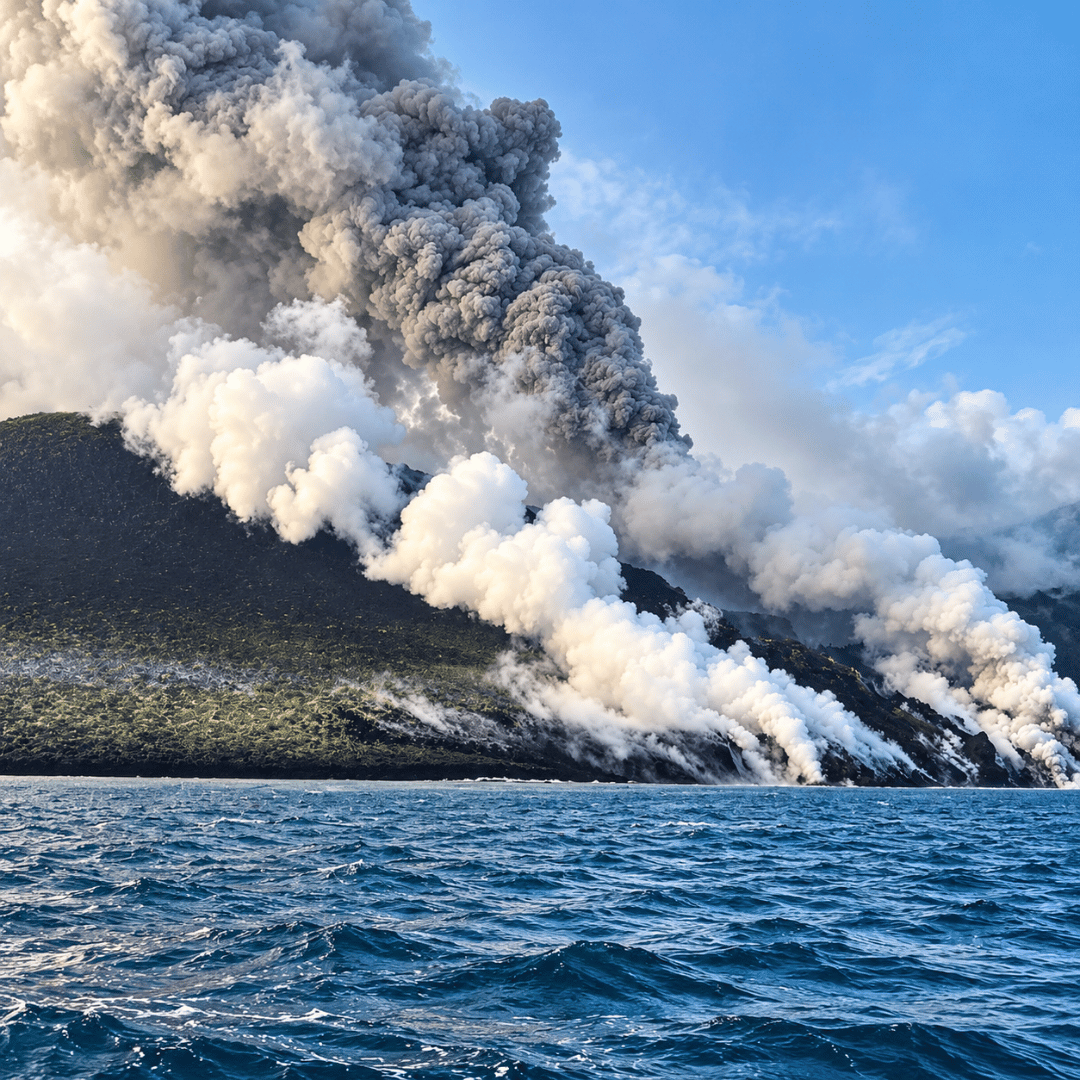 Jejak Terakhir Kapal Jurnalis: Foto Anak Krakatau Dikirim Pemandu Sebelum Hilang Kontak