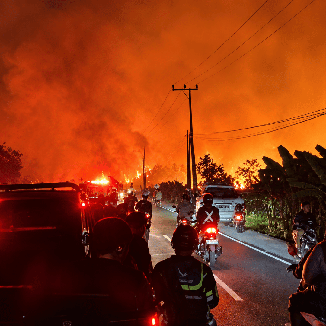 Karhutla Hebat di Batola, Kalimantan Selatan, Warga Sebut Suasana Seperti di Tengah Neraka