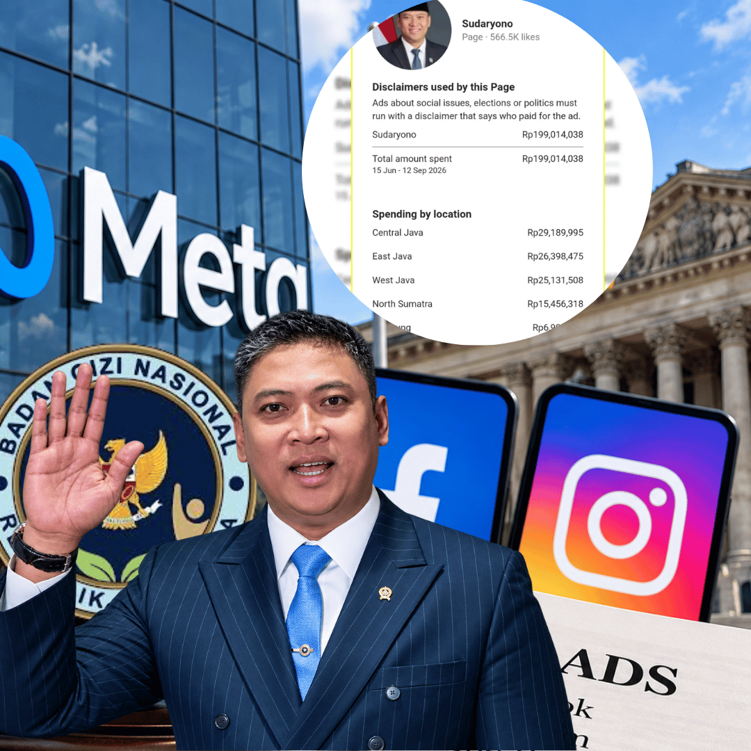 Kepala BGN Sudaryono Tercatat Belanja Hampir Rp200 Juta untuk Iklan Meta