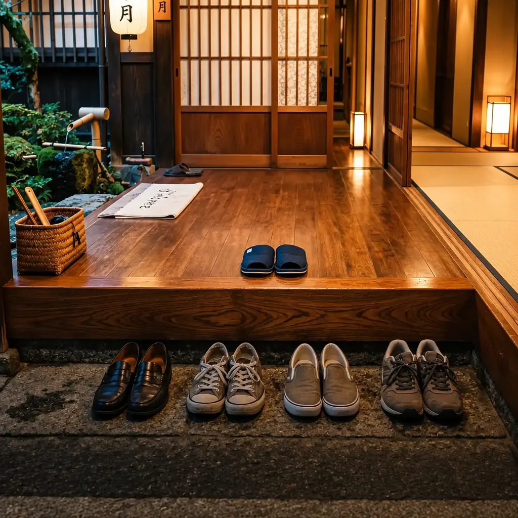 NGGAK BOLEH PAKAI SEPATU DI DALAM RUANGAN. NGGAK BOLEH PAKAI SEPATU DI DALAM RUANGAN.